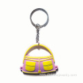 PVC Customizable Keychains Soft Plastic Rubber PVC Keychain